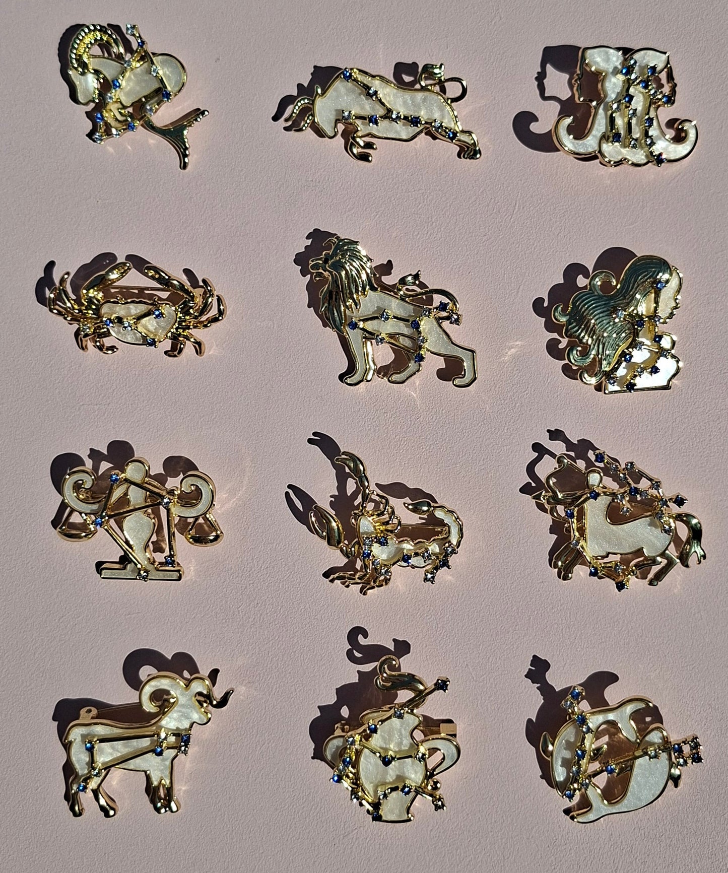 Broche XS Sterrenbeeld Goud