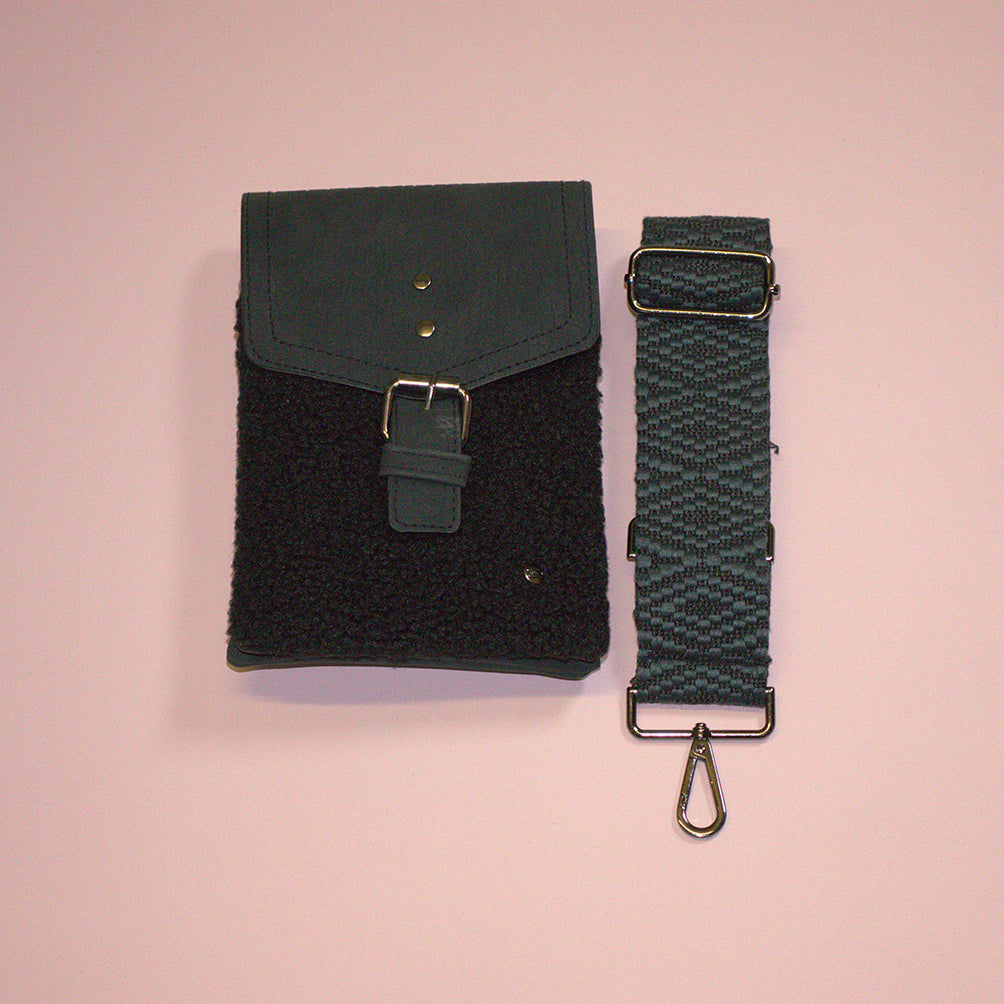 Schoudertas Zwart Parijs