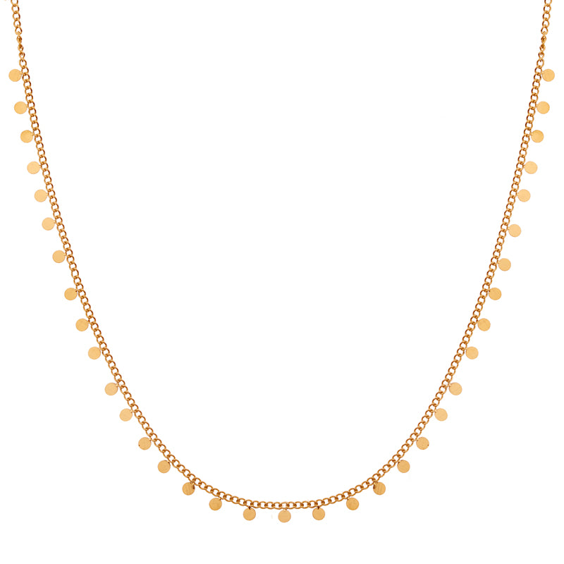 Ketting Tiny Coins - Gold