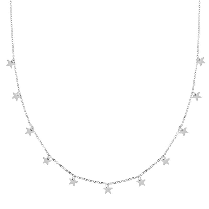 Ketting A Lot Of Stars - Silver