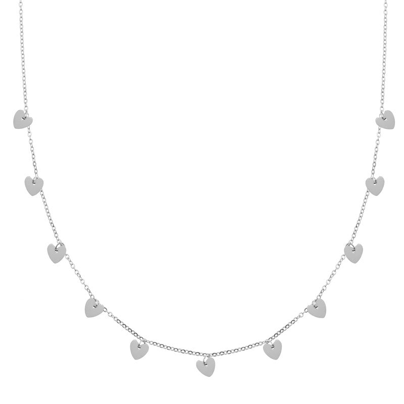 Ketting A Lot Of Hearts - Silver