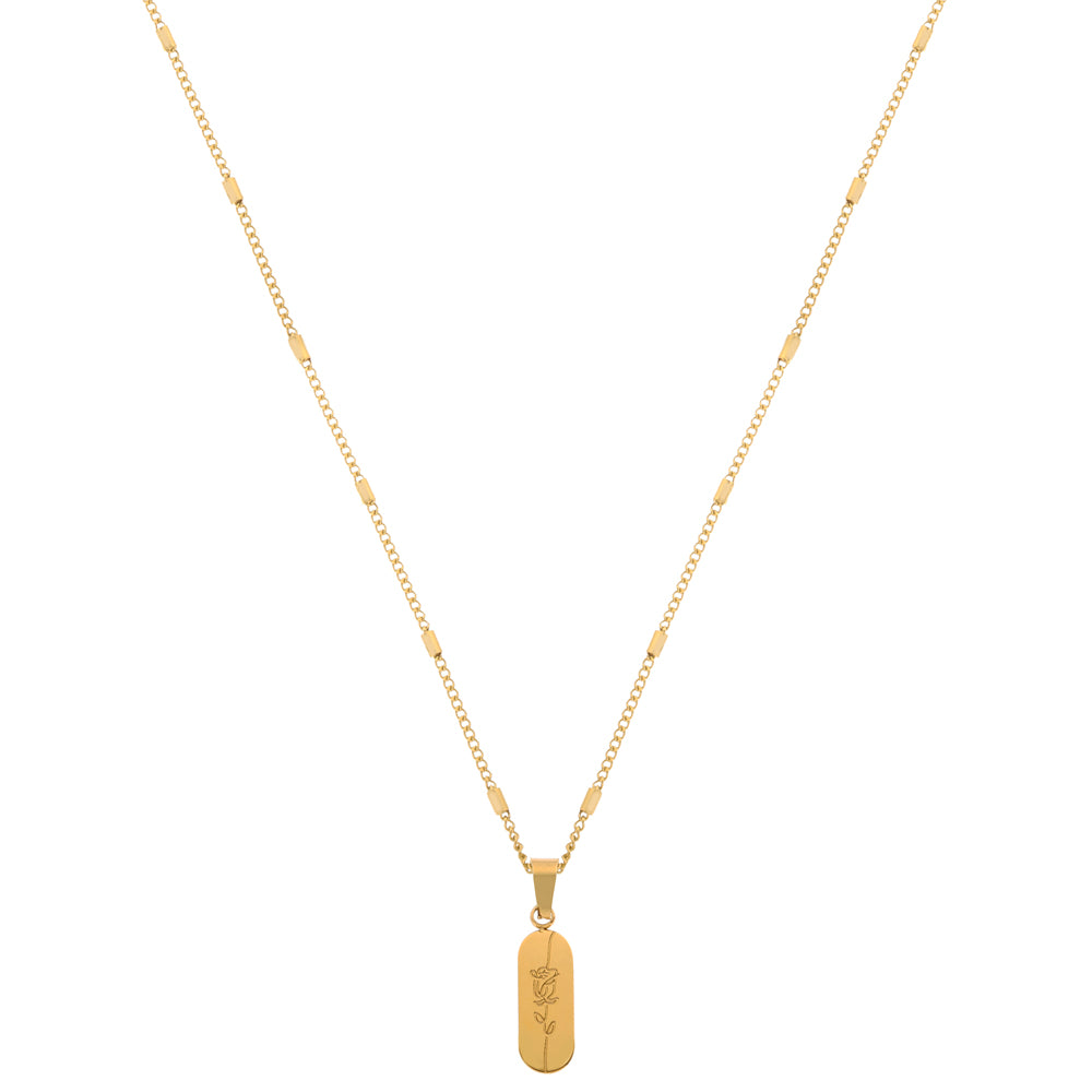 Ketting Bedel Rose - Gold