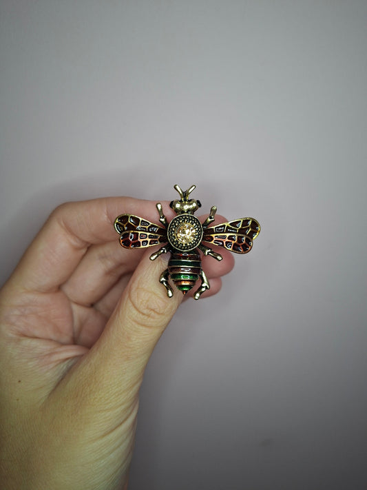 Broche XS Bug meerkleurig