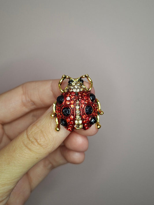 Broche XS lieveheersbeestje