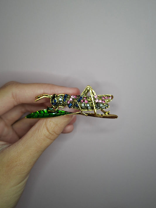 Broche S Sprinkhaan