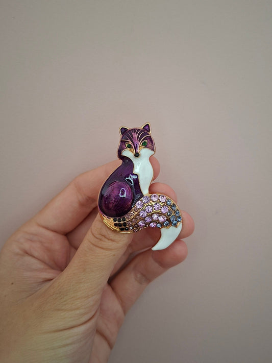 Broche S Vos Paars