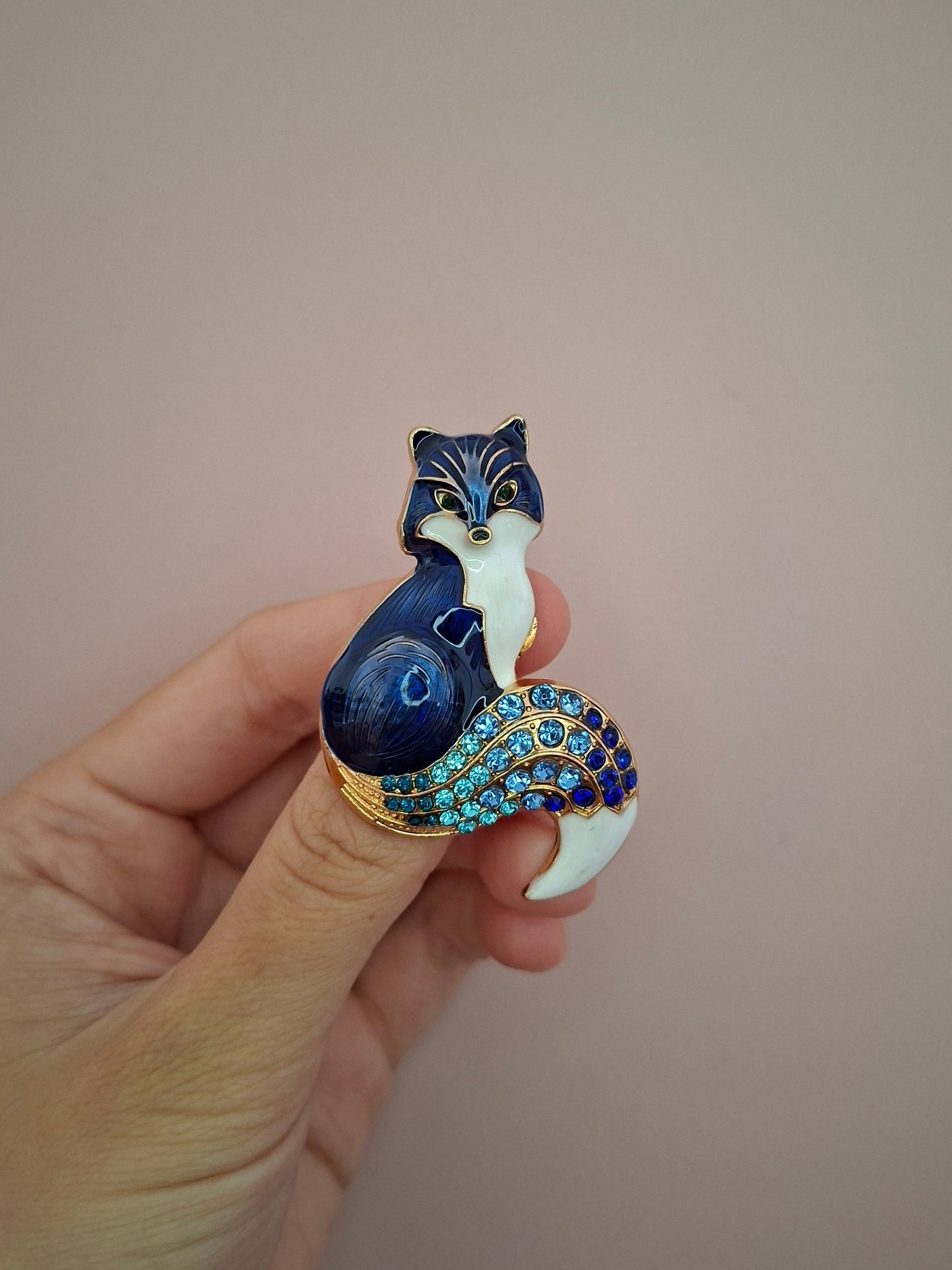 Broche S Vos Blauw