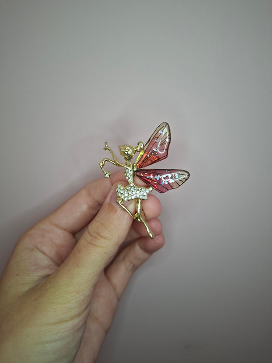 Broche S Elfje Roze