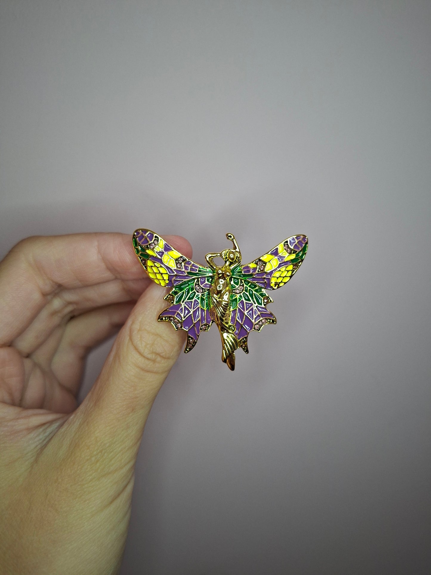 Broche XS Vlinder Multicolour