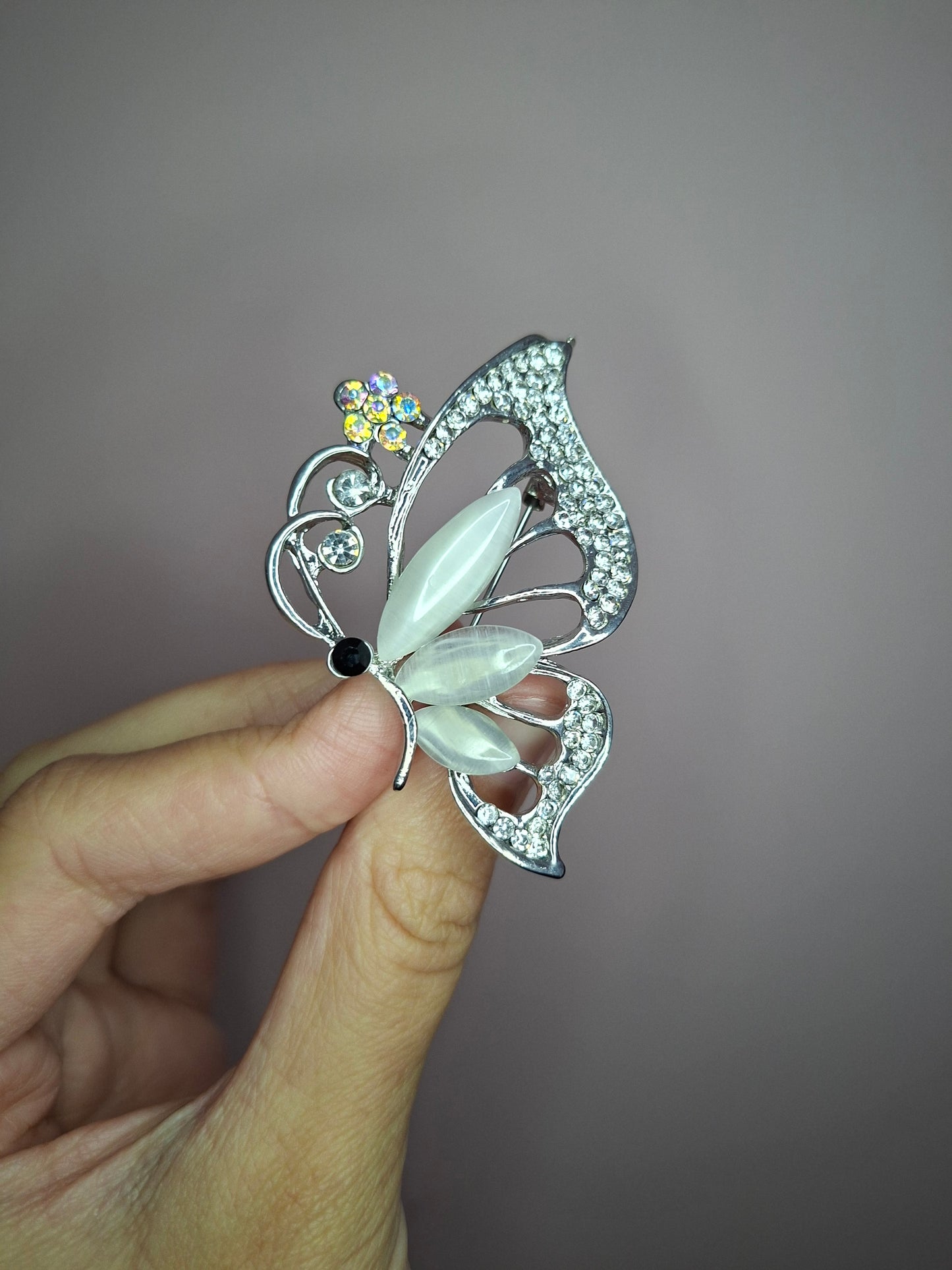 Broche S Vlinder Zilver