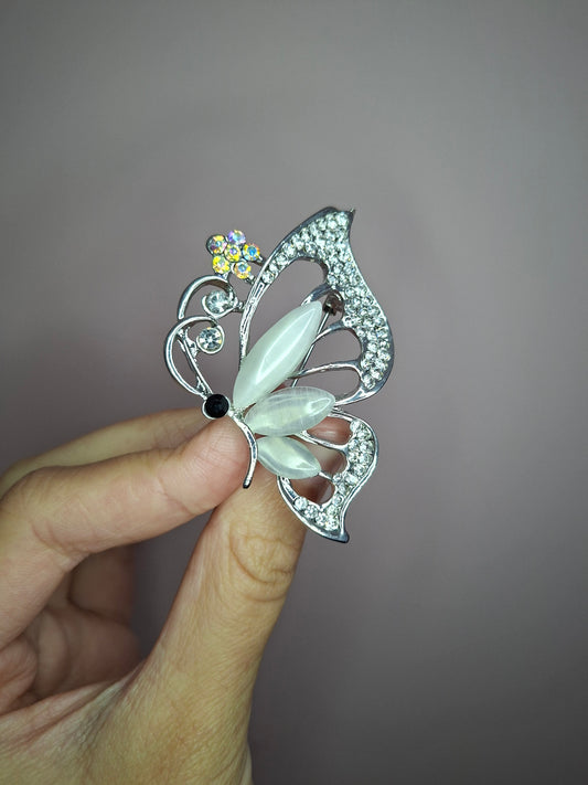 Broche S Vlinder Zilver