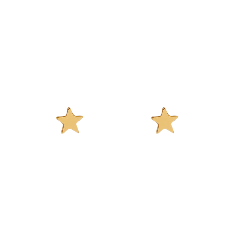 Oorbellen Studs Star - Gold