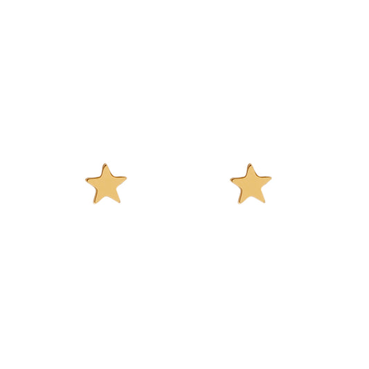 Oorbellen Studs Star - Gold