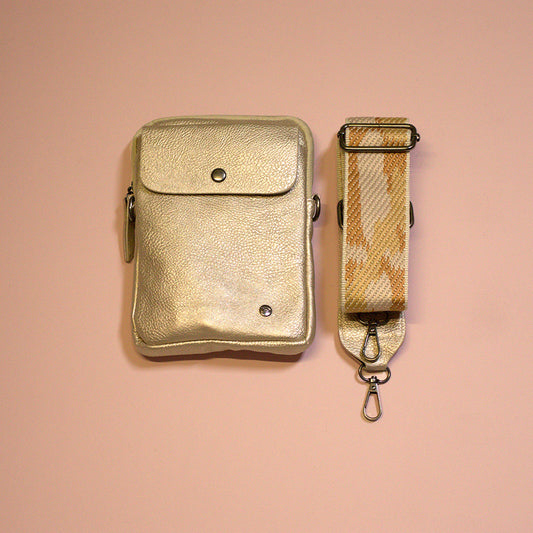 Schoudertas Champagne Groet