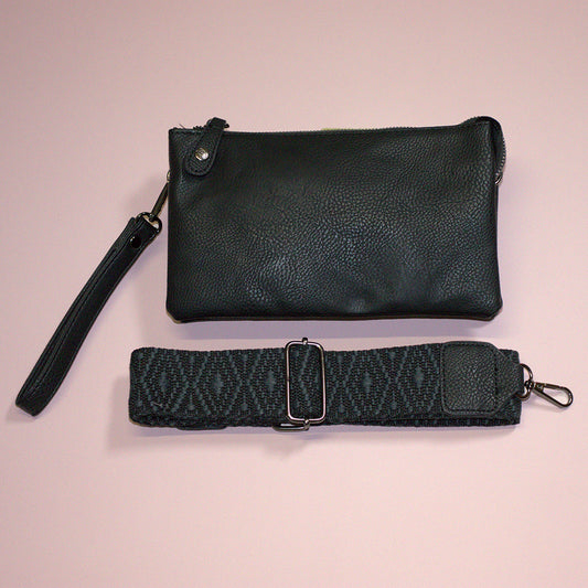 Schoudertas Zwart New York Toronto