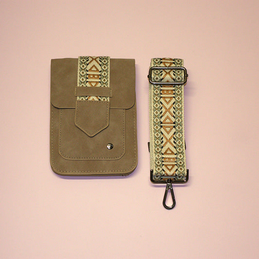 Schoudertas Camel Nice