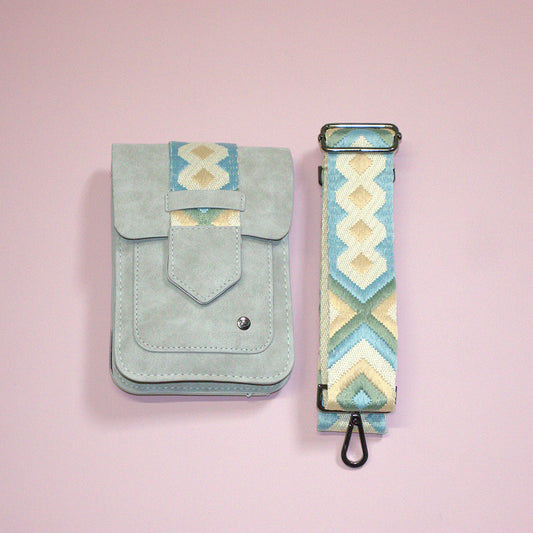 Schoudertas Grijs Nice