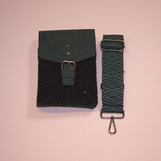 Schoudertas Zwart Parijs