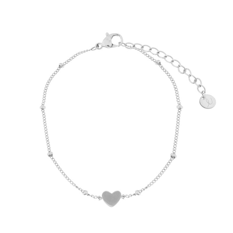 Armband Share Heart - Silver
