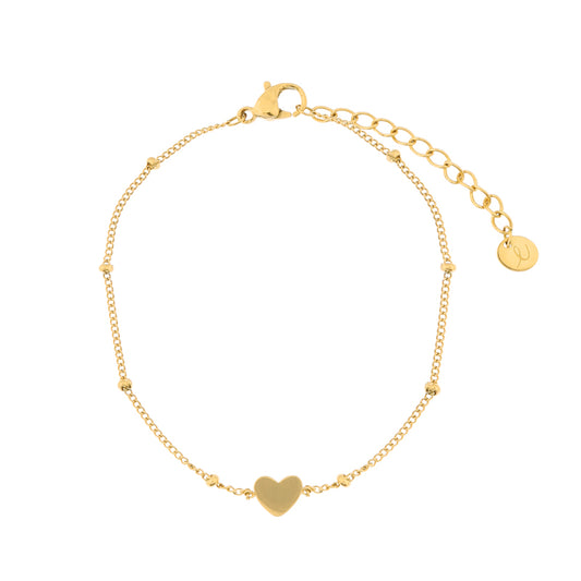 Armband Share Heart - Gold