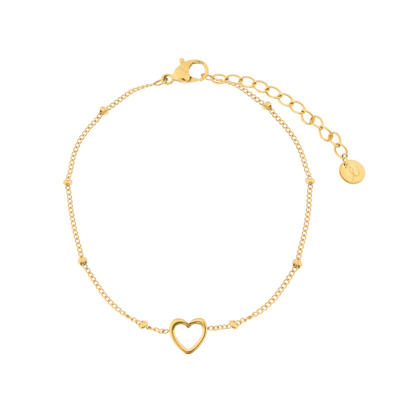 Armband Share Open Heart - Gold