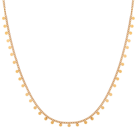 Ketting Tiny Coins - Gold