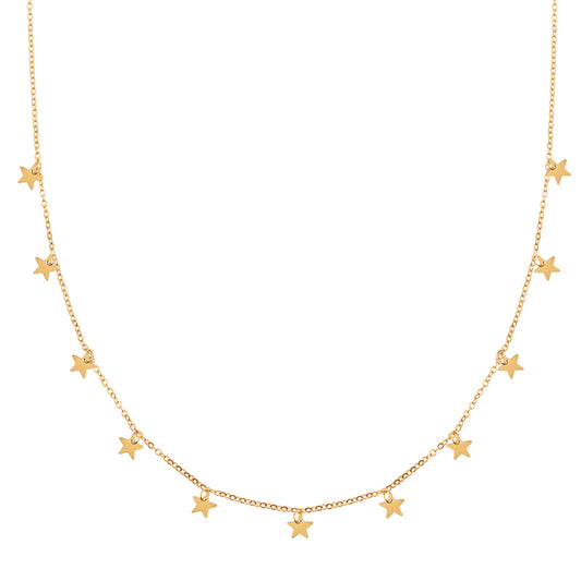 Ketting A Lot Of Stars - Gold