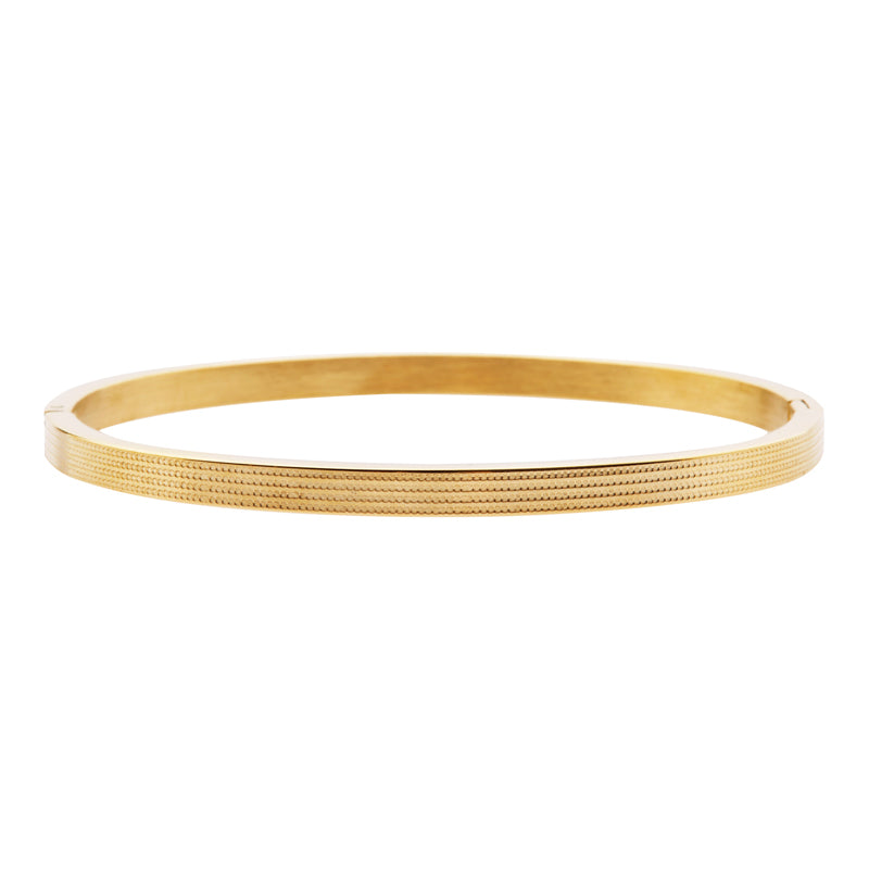 Armband Bangle Fine Lines - Gold