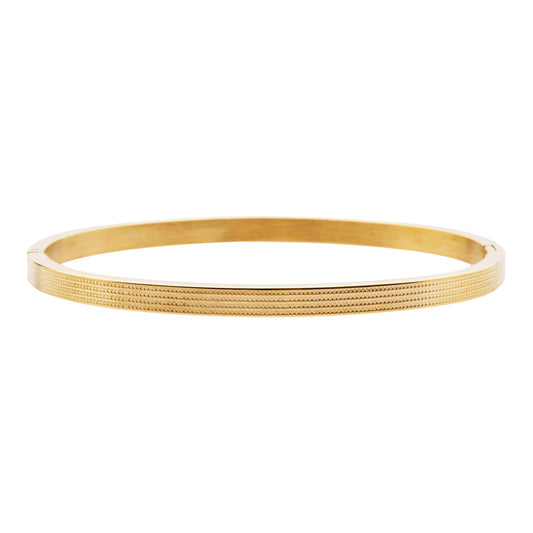 Armband Bangle Fine Lines - Gold